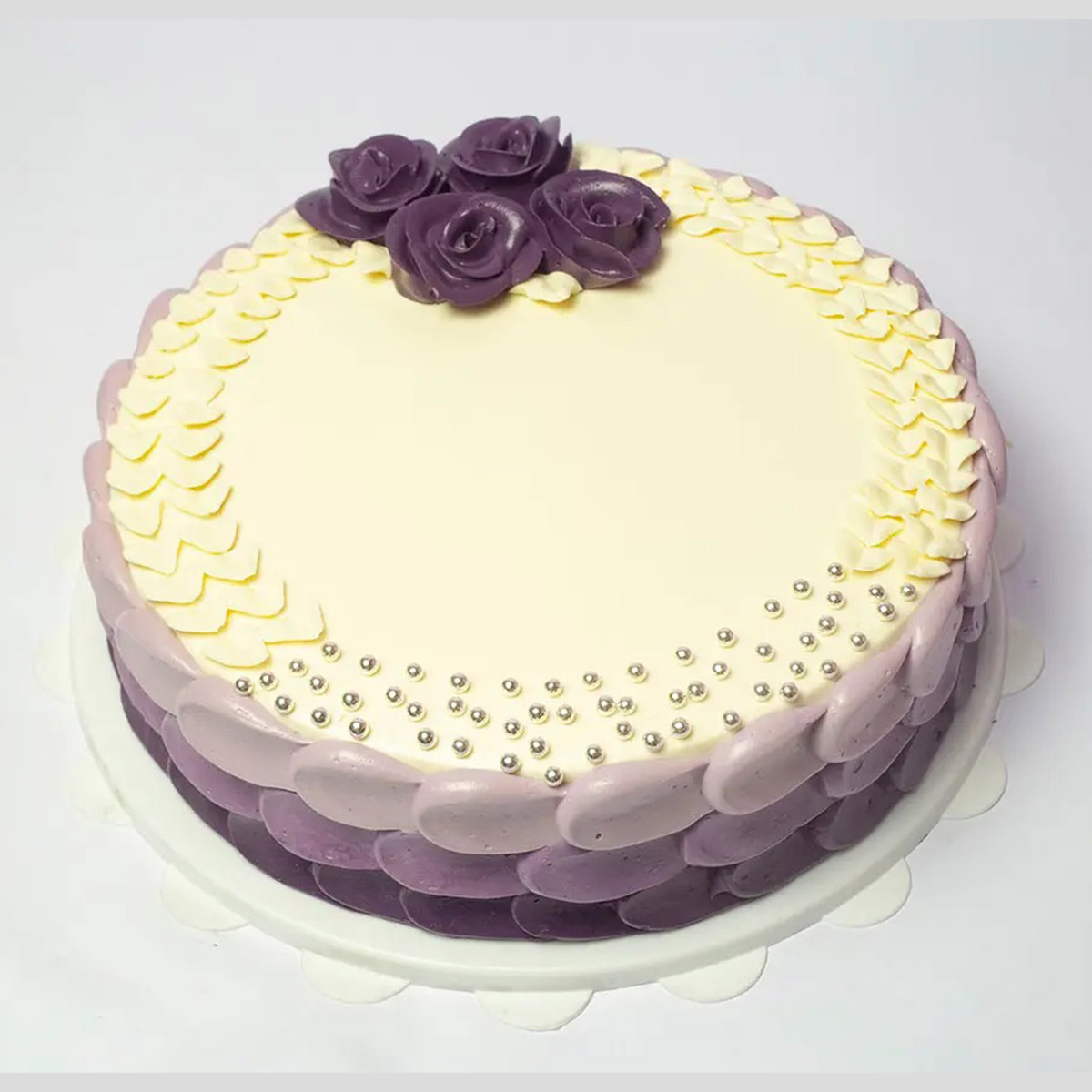 Purple Petal Cake